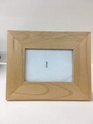Alder wood photo frame
