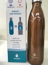 Copper metal bottle